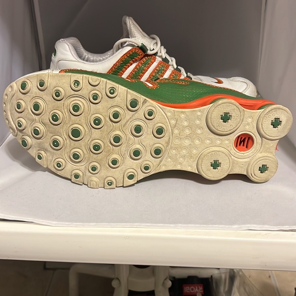 Nike Shox Almendares rare shoe size 12 Color green and white - Picture 8 of 15